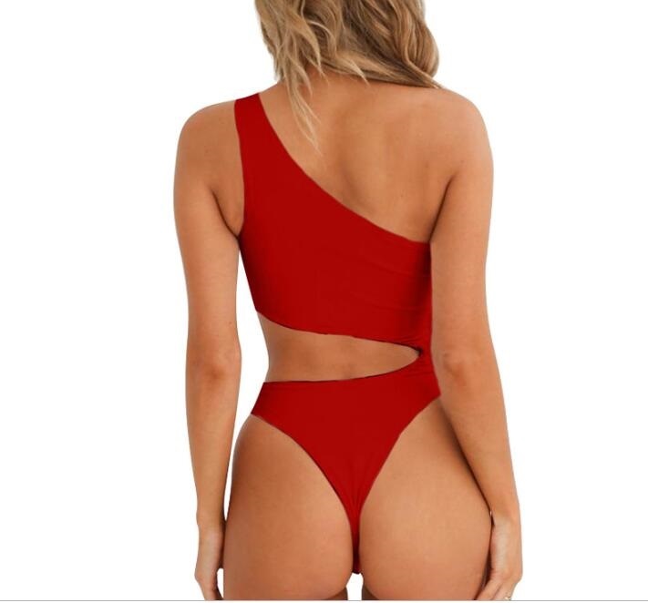 New hollow bikini one-piece swimsuit
