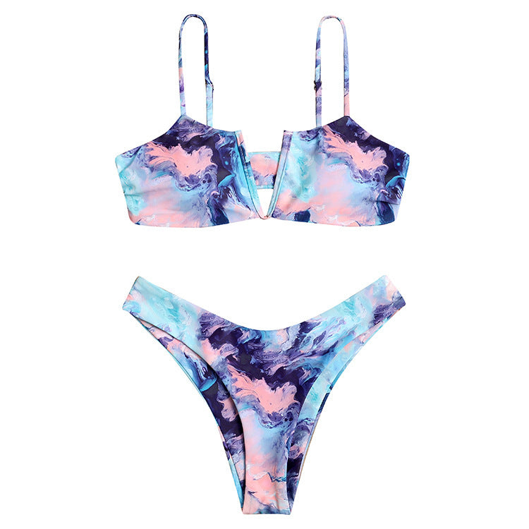 Bikini Tie-dye Swimsuit