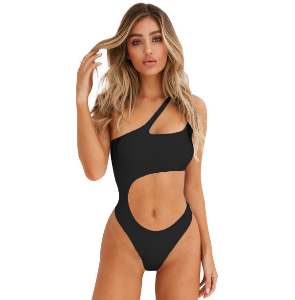 New hollow bikini one-piece swimsuit