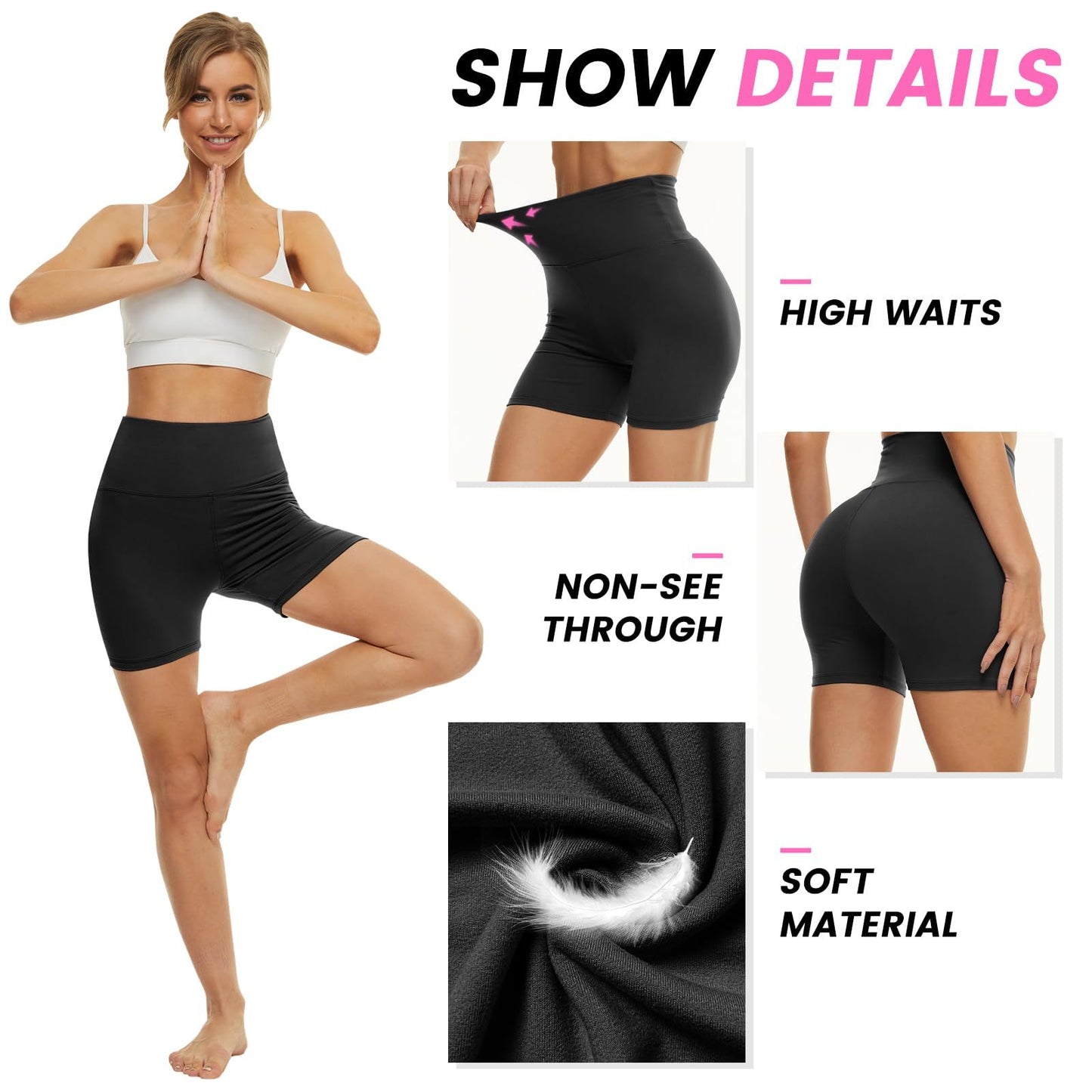 Leggings - 3 Points High Waist