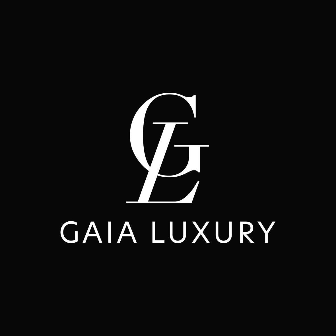 Gaia Luxury logo - Black Fashion Leggings & Swim Wear