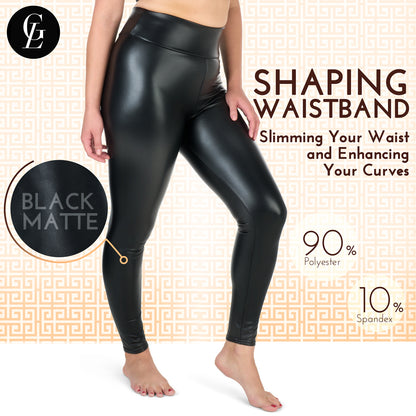 Black Matte Leggings